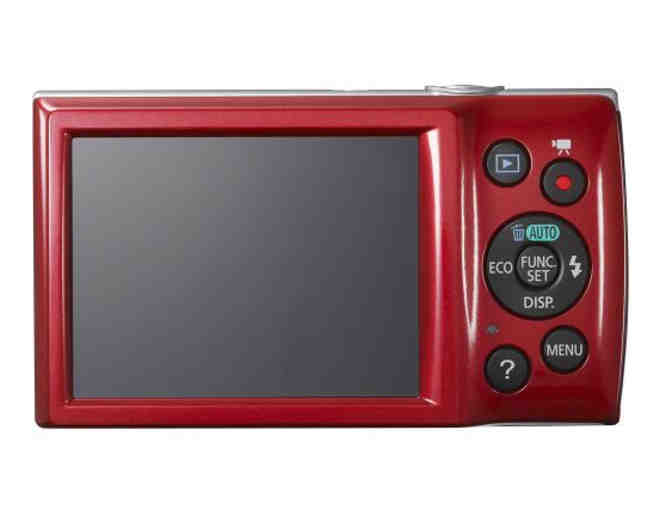 Canon - PowerShot ELPH-140 IS 16.0-Megapixel Digital Camera - Red