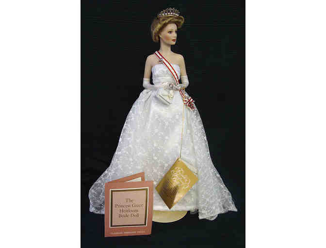 Vintage Franklin Mint Princess Grace Heirloom Bride Doll