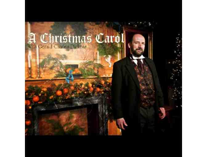 2 Tickets to A Christmas Carol Performance by Gerald Charles Dickens at Byers' Choice