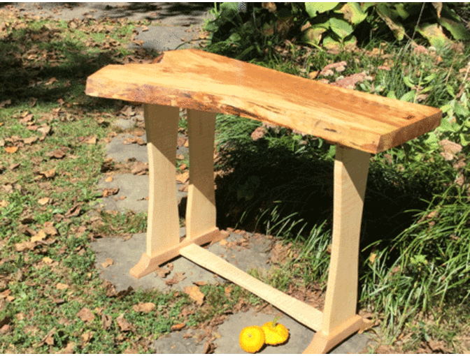 American Beech and Maple Three-Leg Table