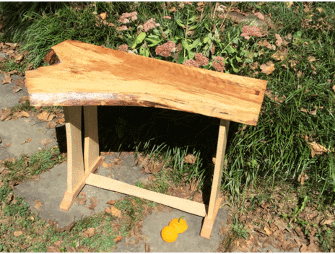 American Beech and Maple Three-Leg Table