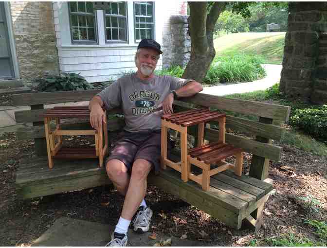 Kentucky Coffee Folding Step Stool #2
