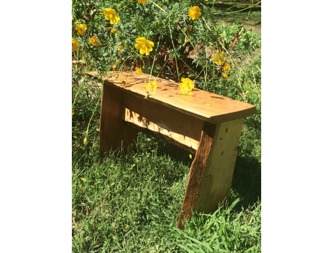 American Beech Bench-Side Table-Foot-Rest
