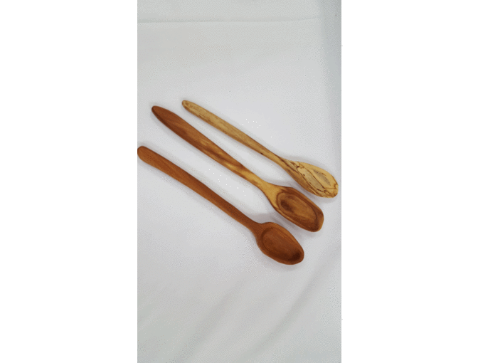American Beech Serving Spoons