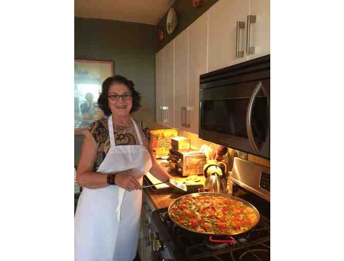 Private Paella Cooking Class and Dinner for 6!