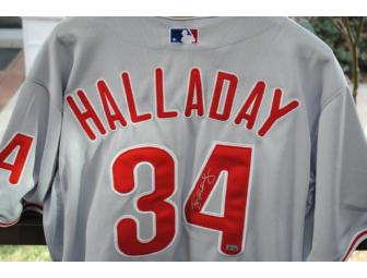 'Meet and Greet With Phillies Pitcher Cliff Lee' Plus A Roy Halladay Signed Jersey