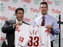 "Meet and Greet With Phillies Pitcher Cliff Lee" Plus A Roy Halladay Signed Jersey
