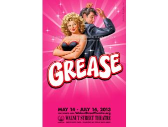 4 Grease Tickets to Walnut Street Theatre with a $200 Starr Restaurant Gift Certificate