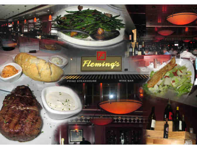 Dinner with Hall of Fame Philadelphia Flyer John LeClair at Fleming's Prime Steakhouse