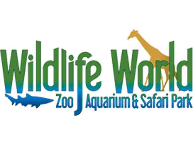 Wildlife World Zoo 2 FREE Admission passes w/ paid adult