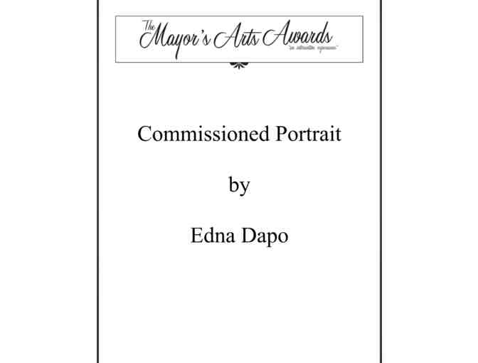 Commissioned Portrait by Edna Dapo