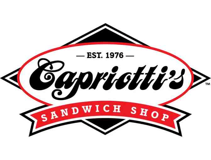 $25 Certificate at Capriotti's Sandwich Shop