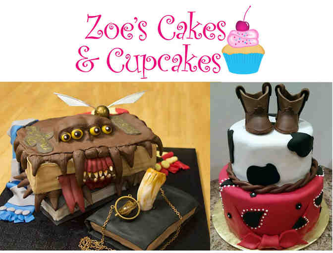 $100 Gift Certificate for Zoe's Cakes & Cupcakes