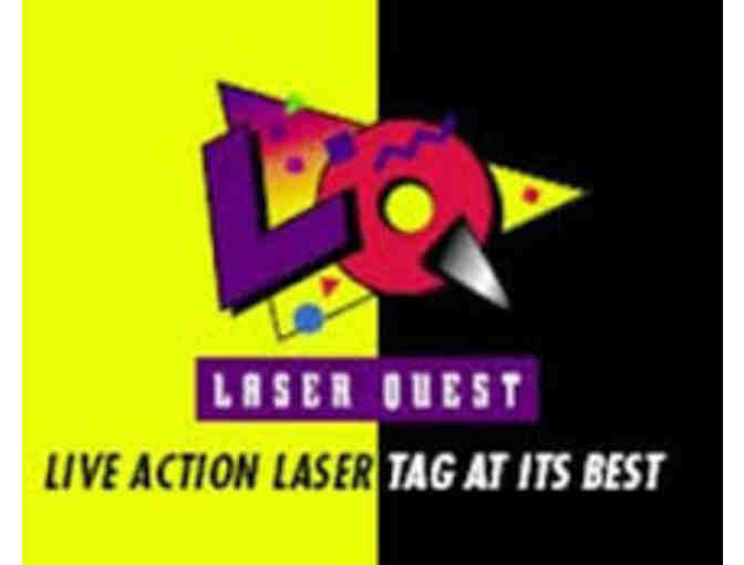 Laser Quest - 4 Game Pass