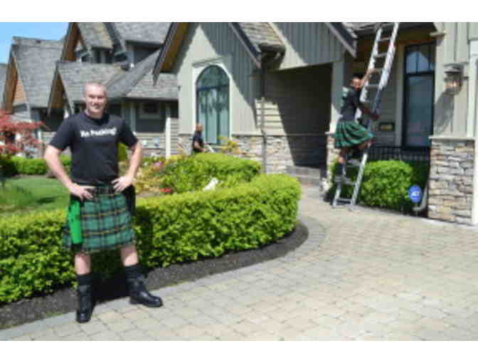 Men in Kilts Window Cleaning $150 in services