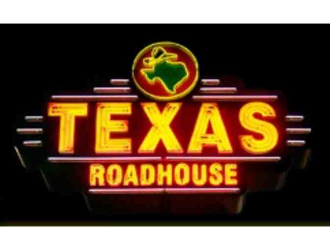 Texas Roadhouse Dinner for 2 $30 Gift Certificate