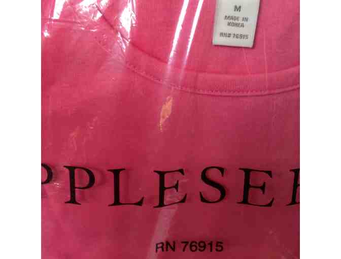 Appleseed's Casual Cotton Knit dress color: coral, size: medium