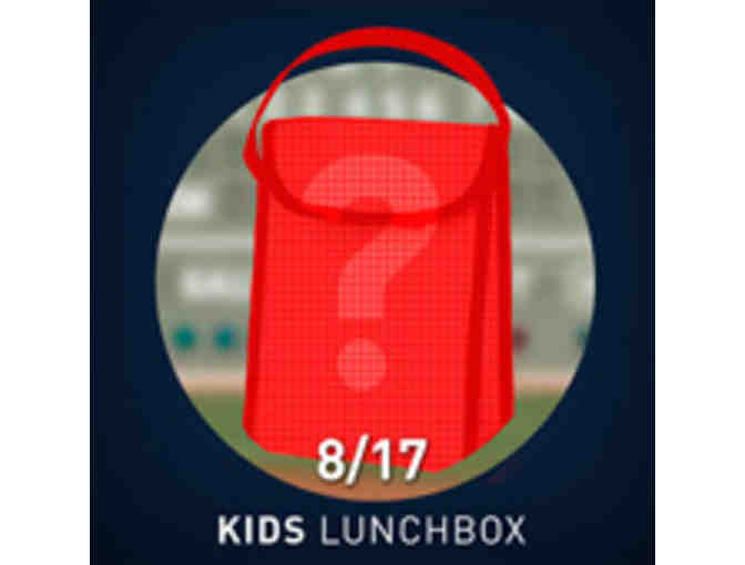 2 Red Sox Tickets 'Kid's Lunchbox Night' Red Sox vs Indians, Aug. 17, 7:10pm