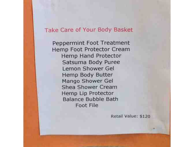 Body Spa Basket