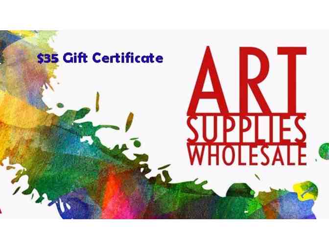 $35 Art Supplies Wholesale Gift Certificate - Photo 2