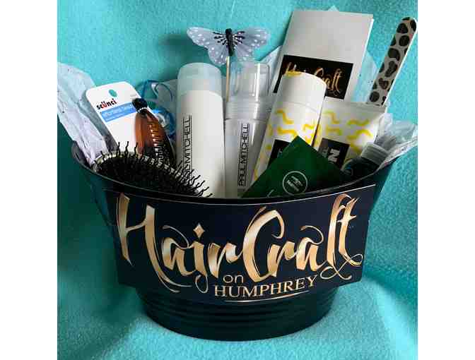 Hair Care Basket & $55 Gift Certificate