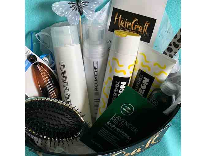 Hair Care Basket & $55 Gift Certificate