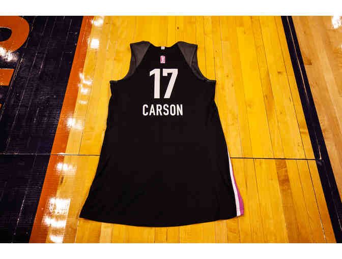 Essence Carson Rock The Pink Authentic, Autographed Jersey