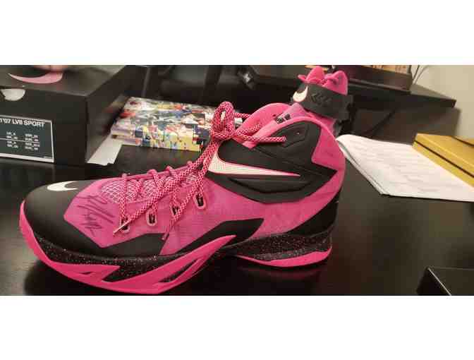 Nike Pink Left Shoe Autographed by Brittney Griner