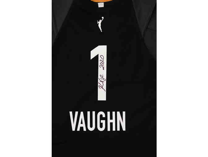 Kia Vaughn Authentic, Autographed Nike Pink Mercury Jersey