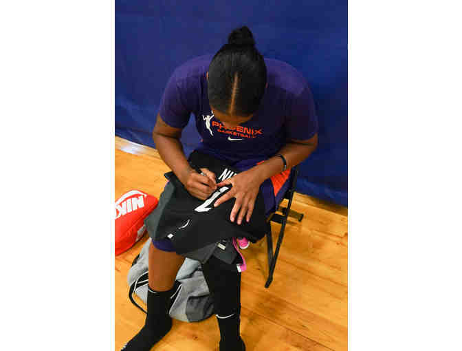 Kia Vaughn Authentic, Autographed Nike Pink Mercury Jersey