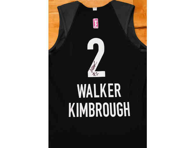 Shatori Walker-Kimbrough Authentic, Autographed Nike Pink Mercury Jersey