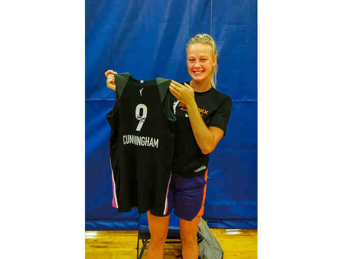 Sophie Cunningham Authentic, Autographed Nike Pink Mercury Jersey