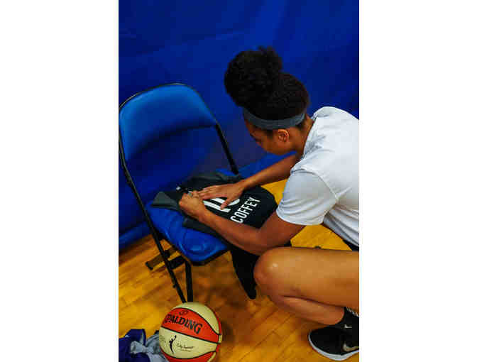 Nia Coffey Authentic, Autographed Nike Pink Mercury Jersey