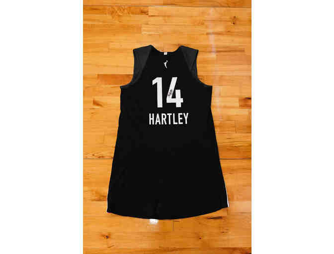 Bria Hartley Authentic, Autographed Nike Pink Mercury Jersey