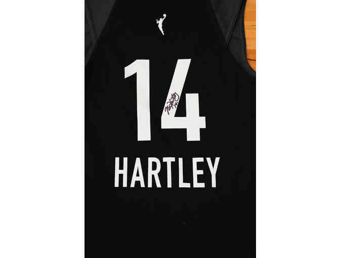 Bria Hartley Authentic, Autographed Nike Pink Mercury Jersey
