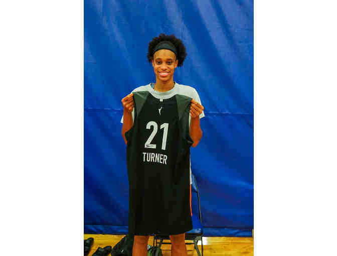 Brianna Turner Authentic, Autographed Nike Pink Mercury