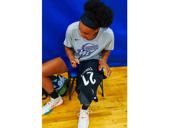 Brianna Turner Authentic, Autographed Nike Pink Mercury