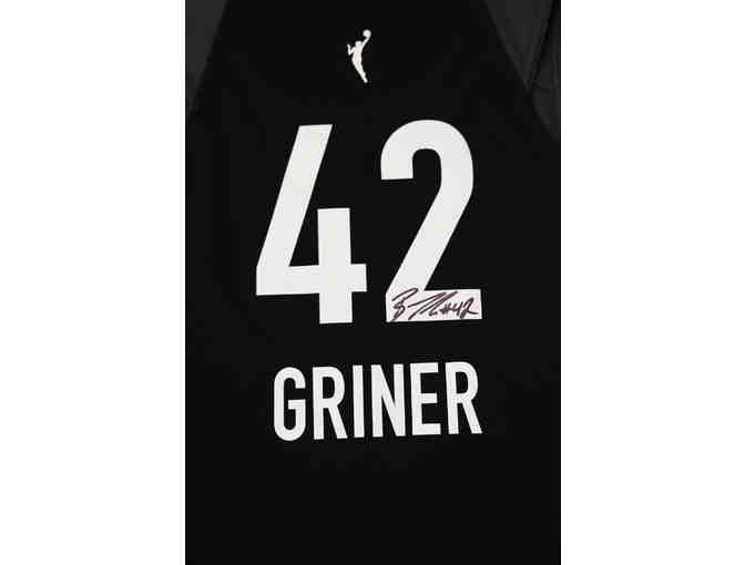 Brittney Griner Authentic, Autographed Nike Pink Mercury