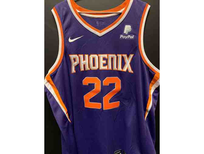 DeAndre Ayton Autographed Purple Jersey