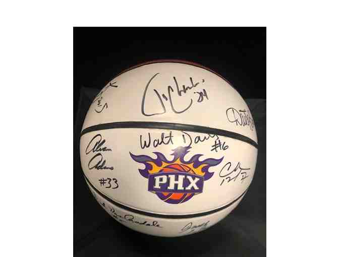 Suns 90s Legends Autographed Basketball