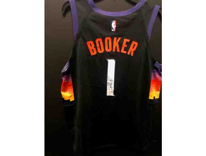 Devin Booker Autographed Valley Jersey