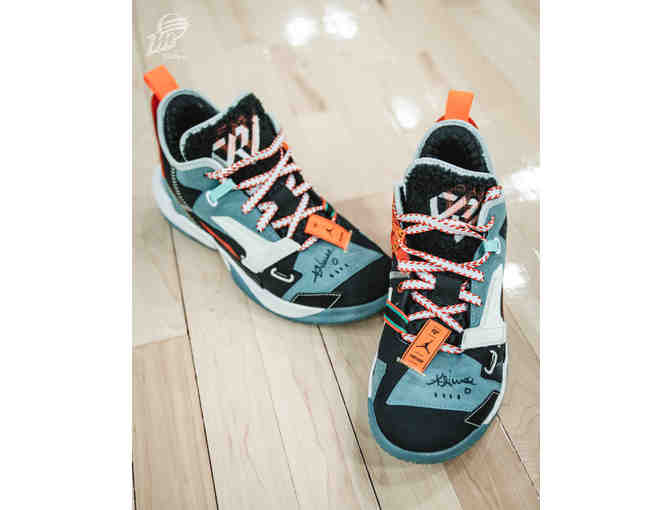 Jordan Brand Shoes Autographed by Kia Nurse