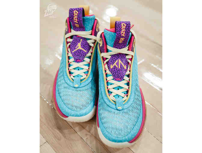 Jordan Brand Player-Edition Dunk-A-Roo Shoes Autographed by Kia Nurse