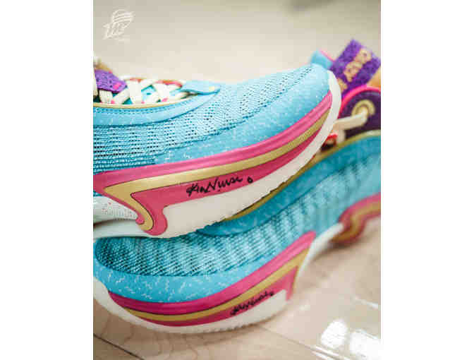 Jordan Brand Player-Edition Dunk-A-Roo Shoes Autographed by Kia Nurse