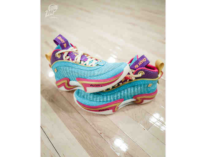 Jordan Brand Player-Edition Dunk-A-Roo Shoes Autographed by Kia Nurse