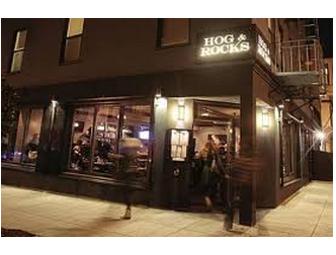 Hog & Rocks Restaurant $150 Gift Certificate