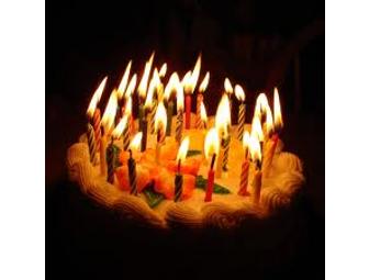 Organic Home Made Birthday Cake