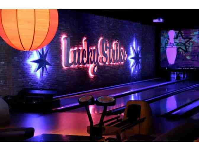 Lucky Strike Gift Certificate for 'A Lucky Party' for Eight (8)