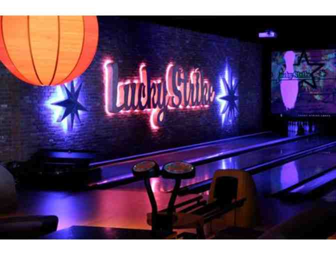 Lucky Strike Gift Certificate for 'A Lucky Party' for Eight (8)