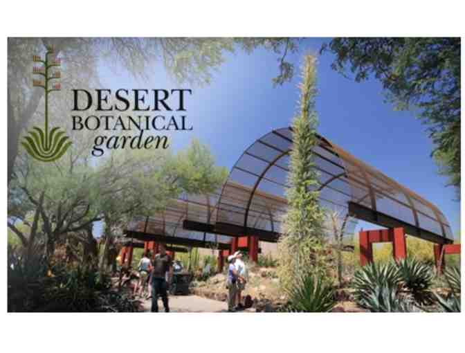 Desert Botanical Garden - One (1) Family Admission Pass
